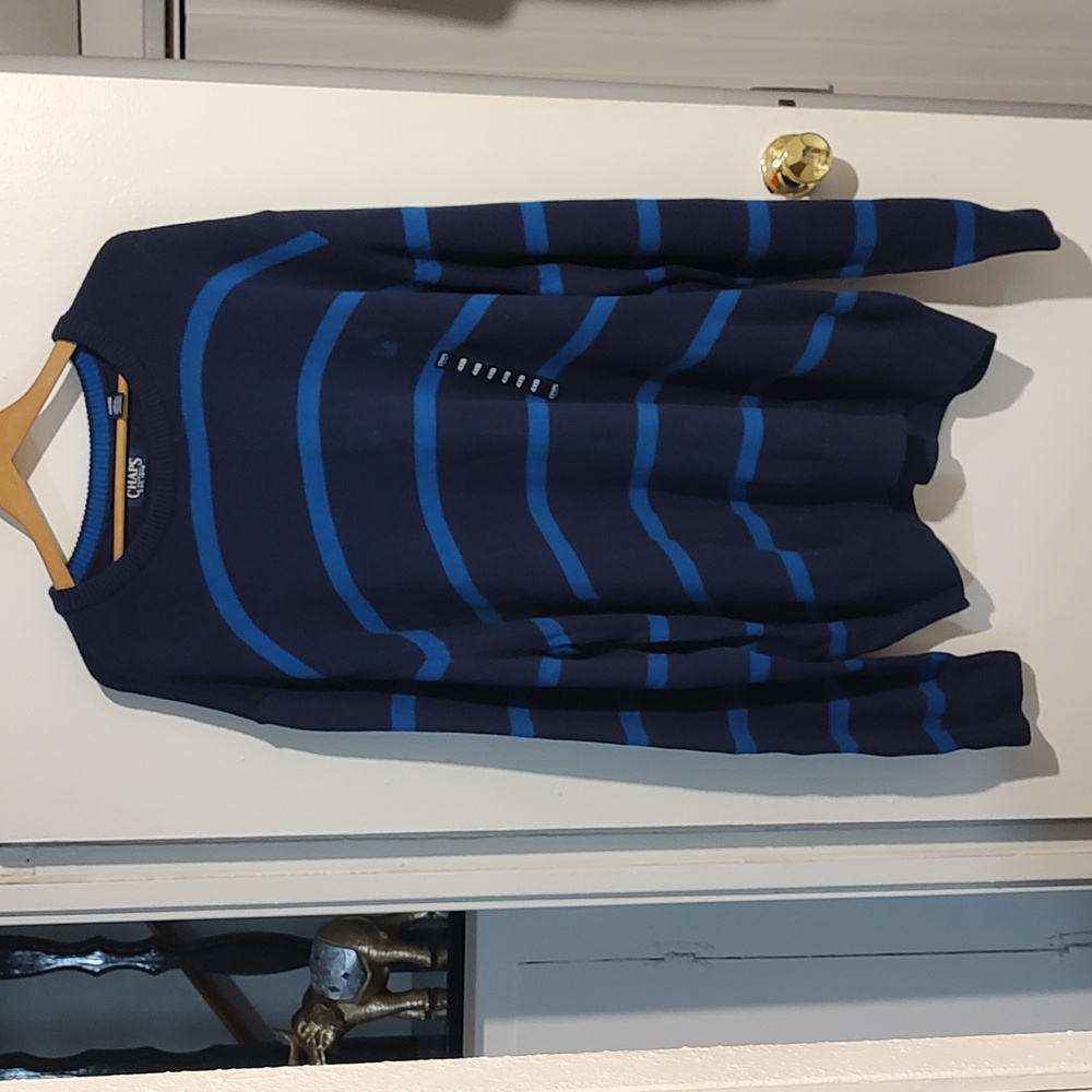 Chaps Men's Blue Sweater Size 4XB